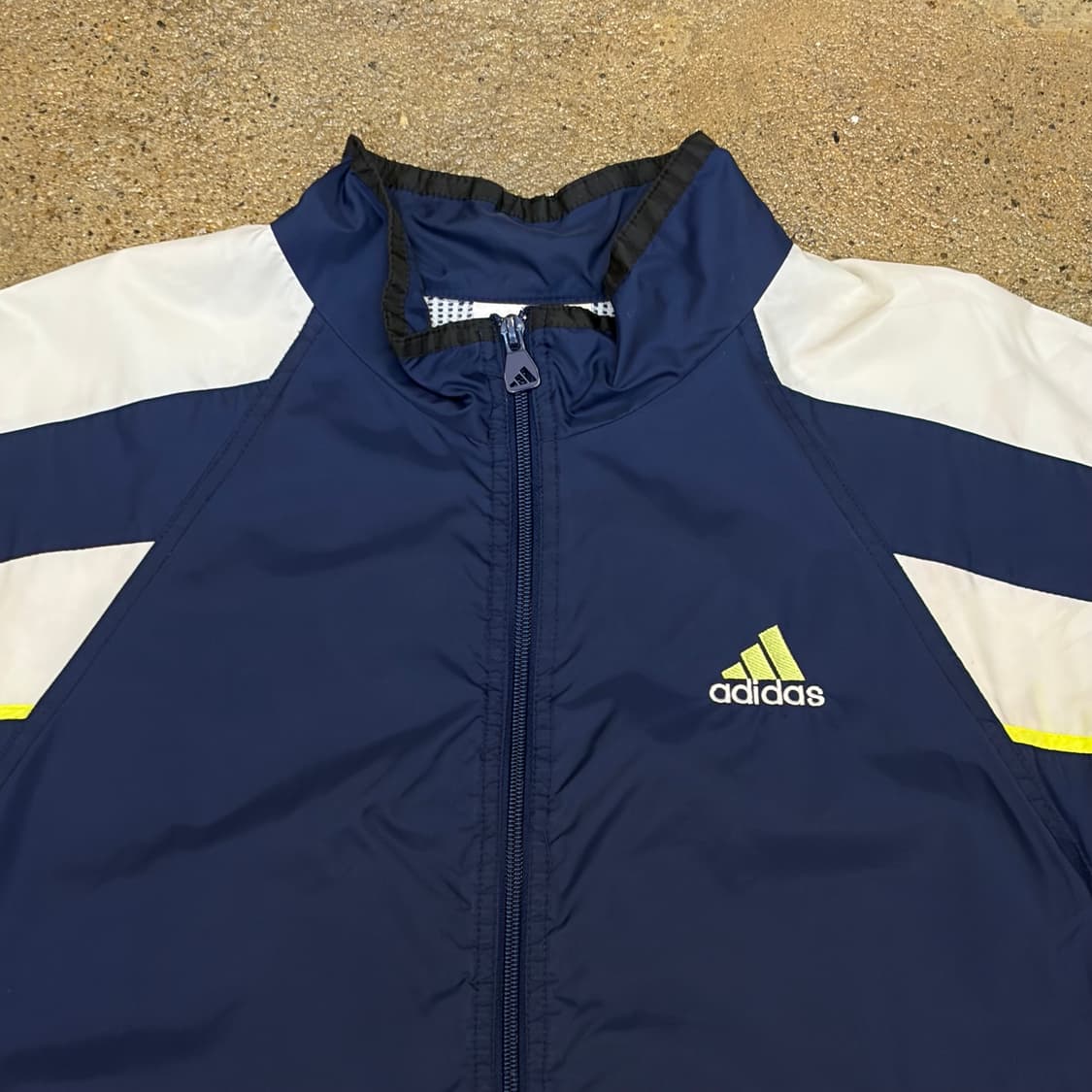 레어 90s USA 빈티지 아디다스 빅삼선 바람막이 상품이미지3