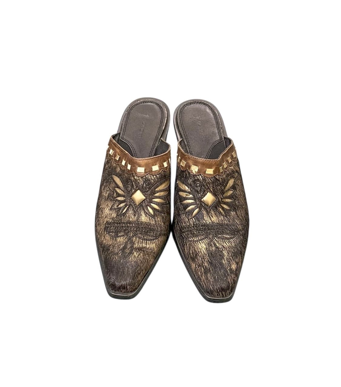 PONY HAIR LEATHER MULE 상품이미지2