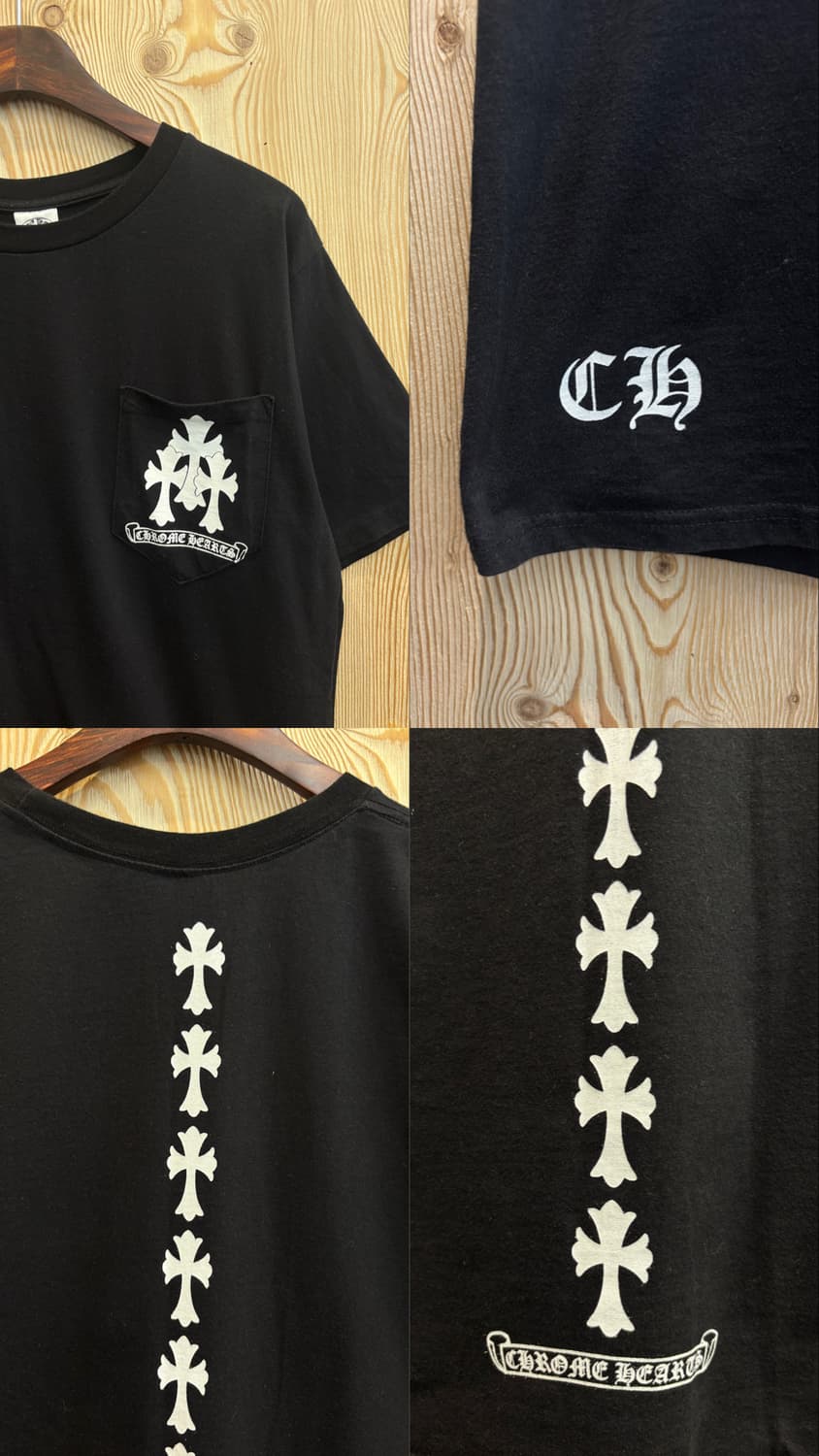 90s 크롬하츠 세미터리 티셔츠 상품이미지4