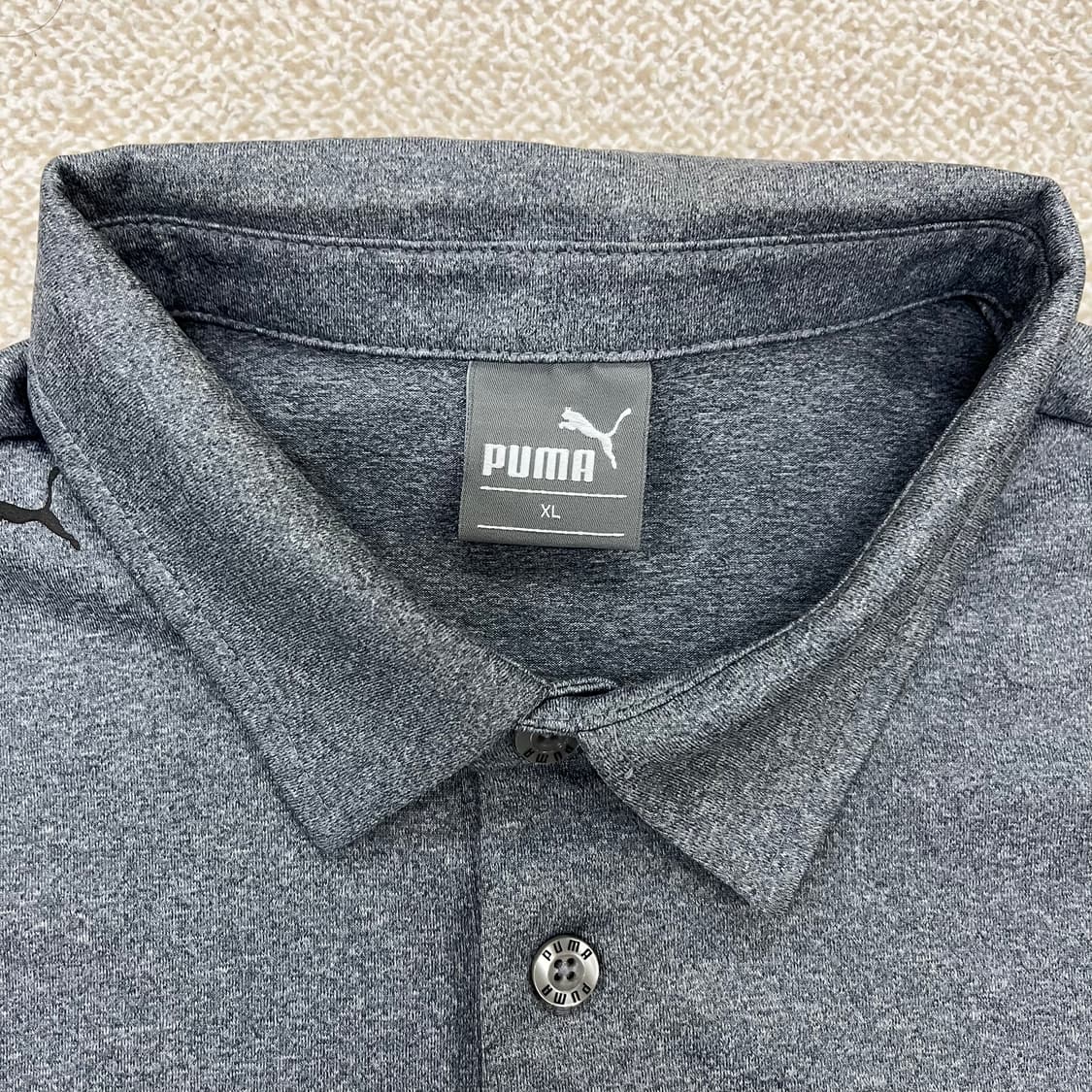 [XL] 푸마 남성 운동 기능성 긴팔 카라 티셔츠 3985 상품이미지6