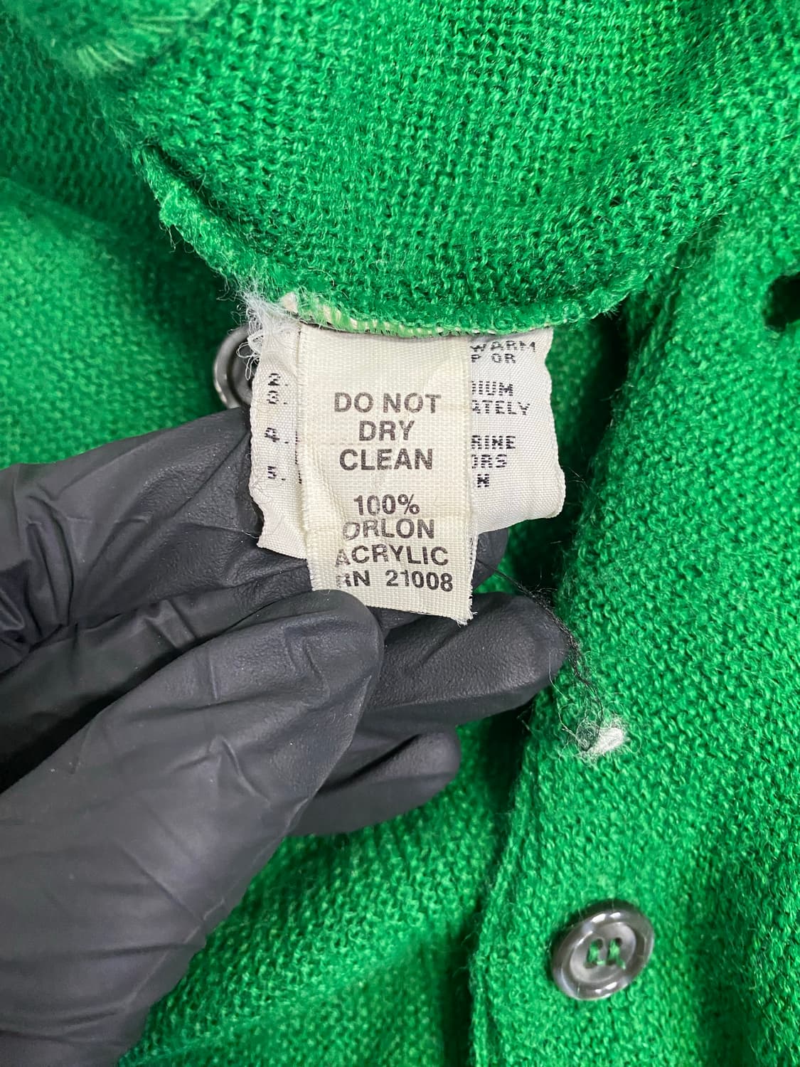 라코스테 80s 그린 올론 아크릴 가디건 M <564> 상품이미지4