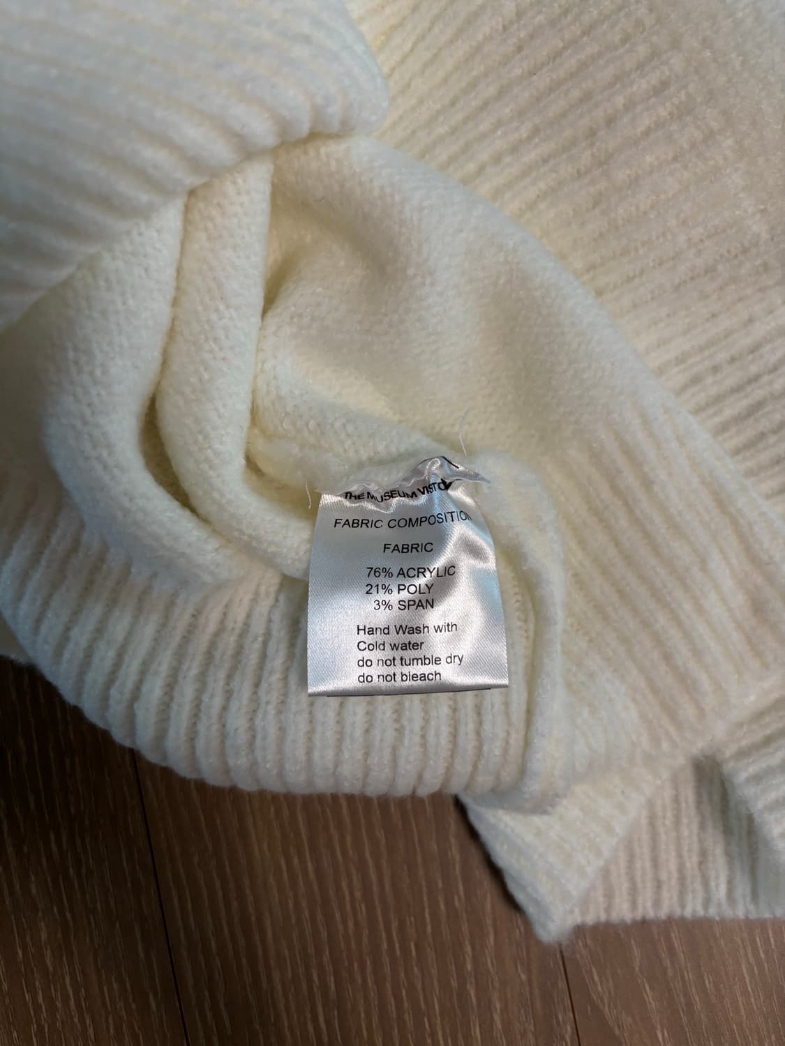 PATCHWORK KNIT (OFF WHITE) 상품이미지5