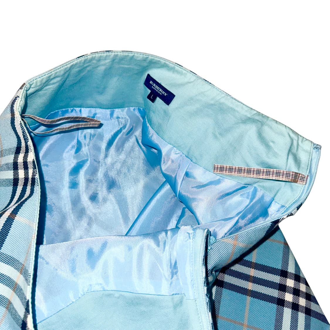 Baby Blue Check Skirt 상품이미지9