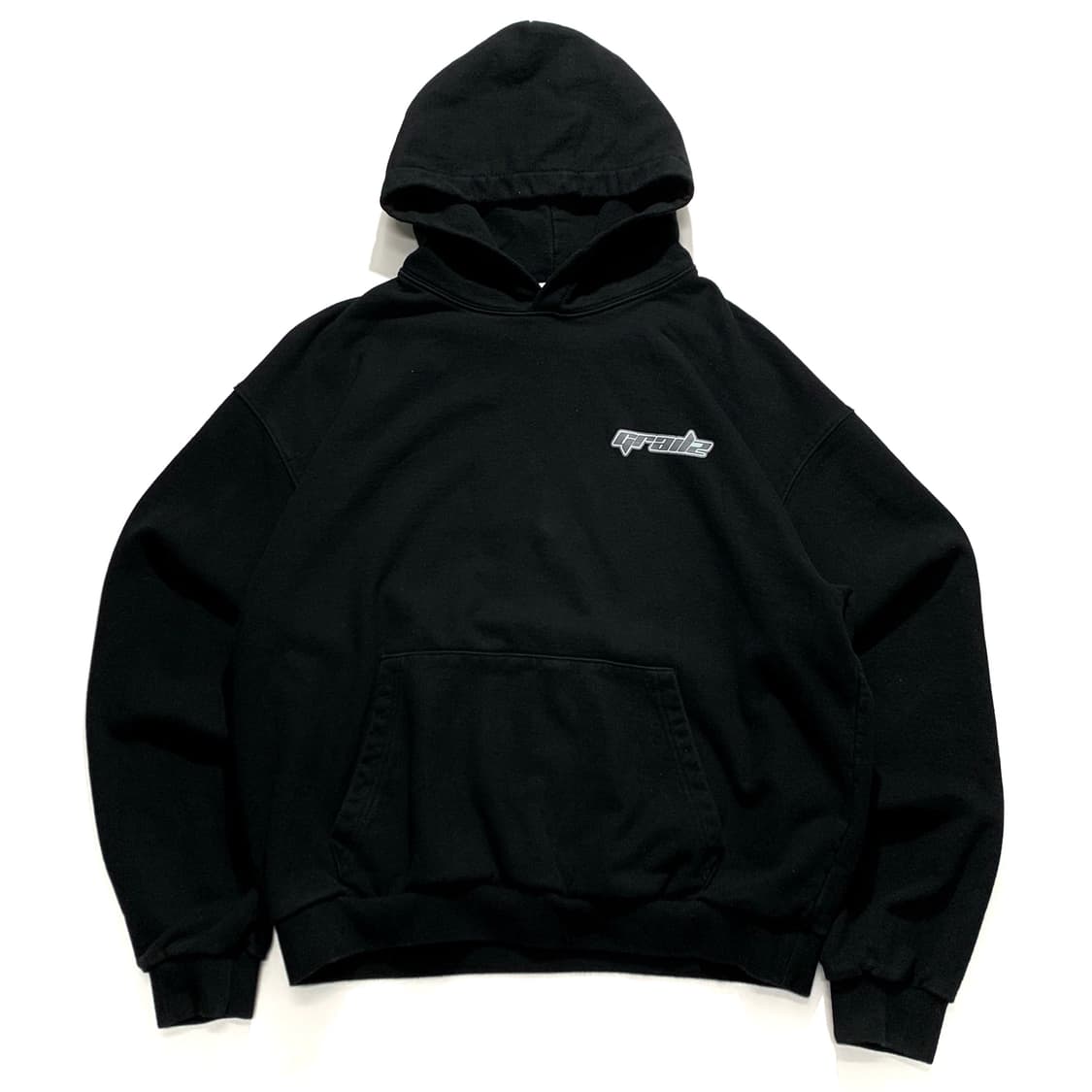 그레일즈 블랙 후드티 상품이미지1