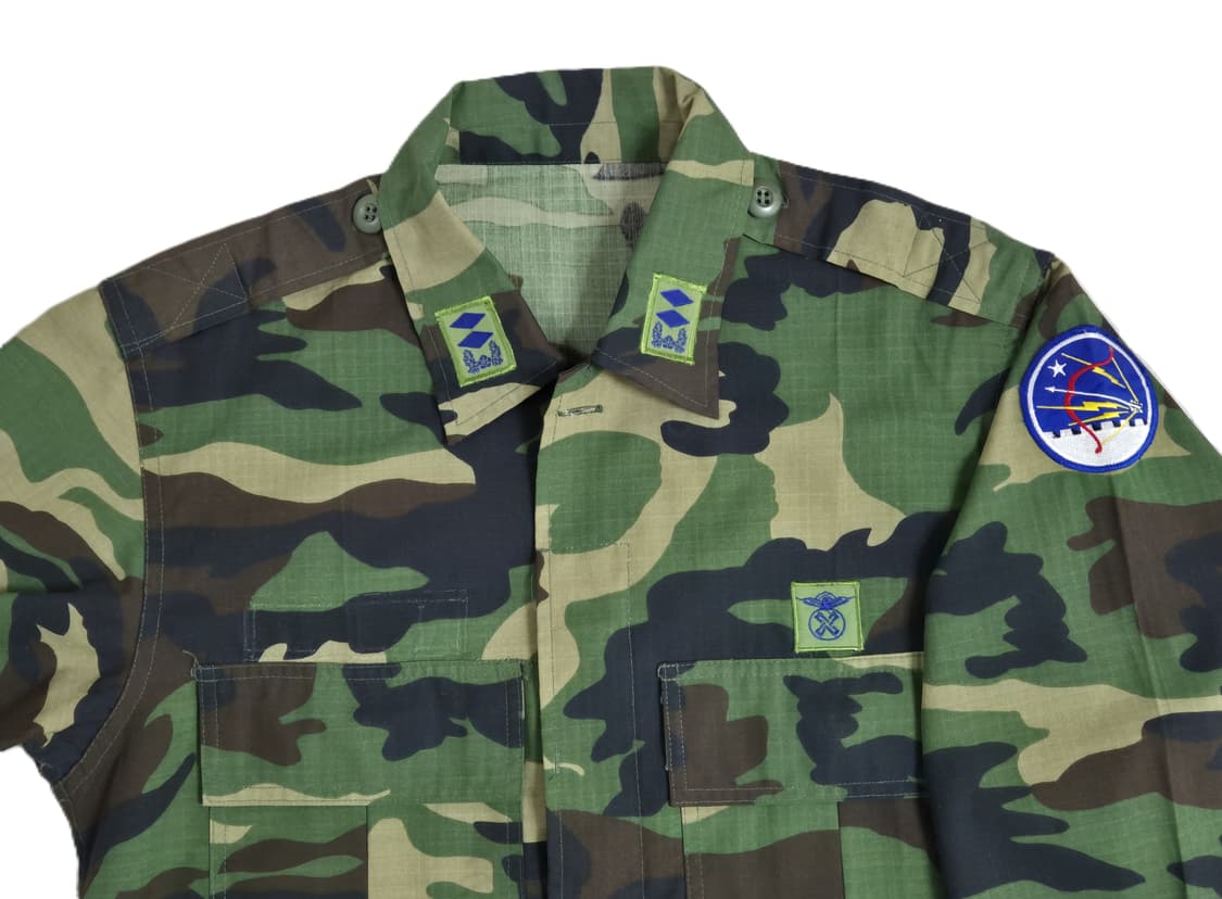 공군 구형 30방공관제단 행정 중위 초기형 하계 전투복 상의 자켓 (S) 상품이미지6