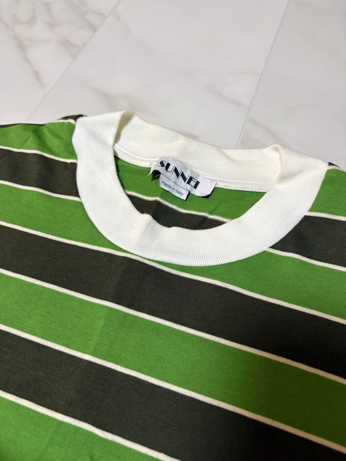 SUNNEI 스트라이프 티셔츠 XL 상품이미지2