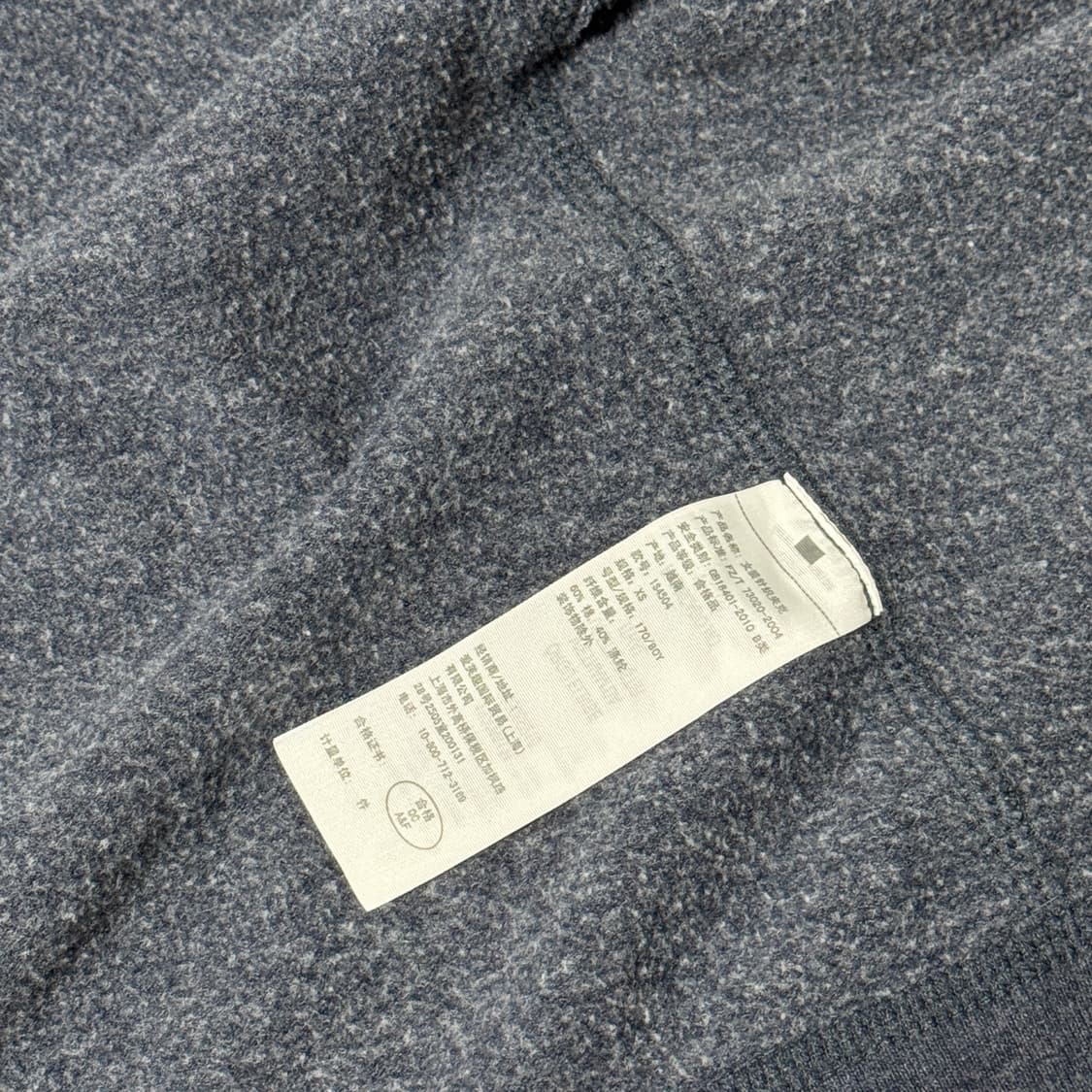 아베크롬비 핑크 스펠아웃로고 네이비 후드집업 상품이미지6