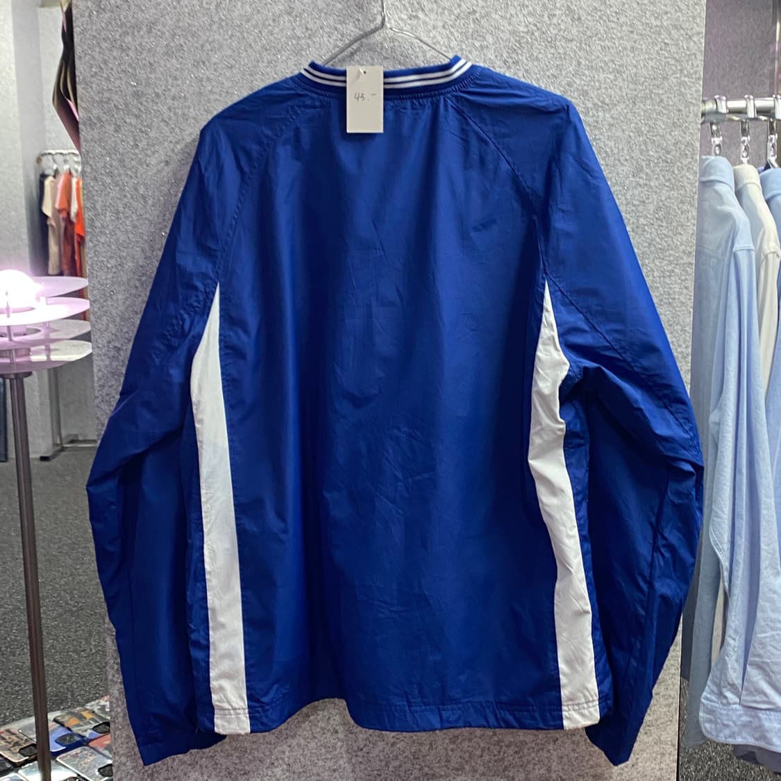 vtg 풀 자수 배색 풀오버 웜업 B2981   상품이미지3