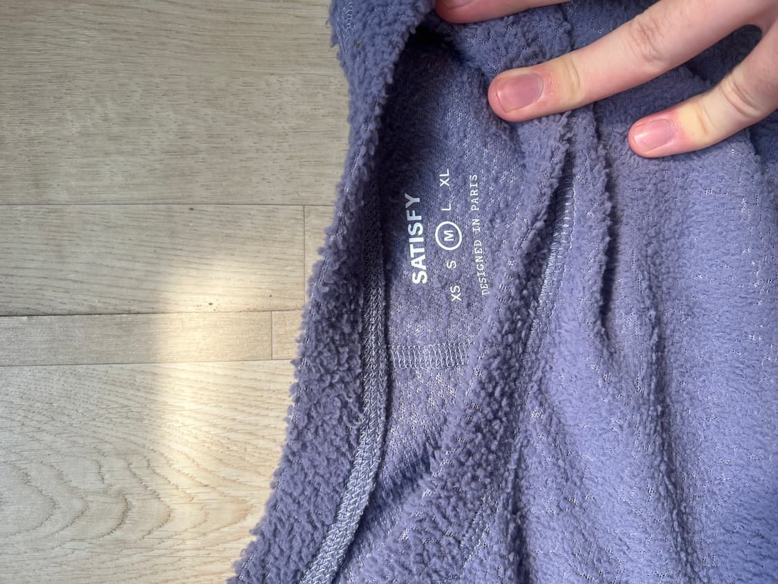 새티스파이 퍼즈메리노 롱 티셔츠 더스크 M 상품이미지4