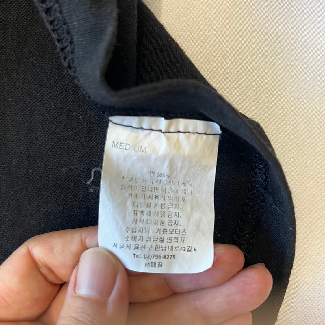 [M]할리 데이비슨 코리아 시그니처 빅로고 티셔츠 상품이미지5