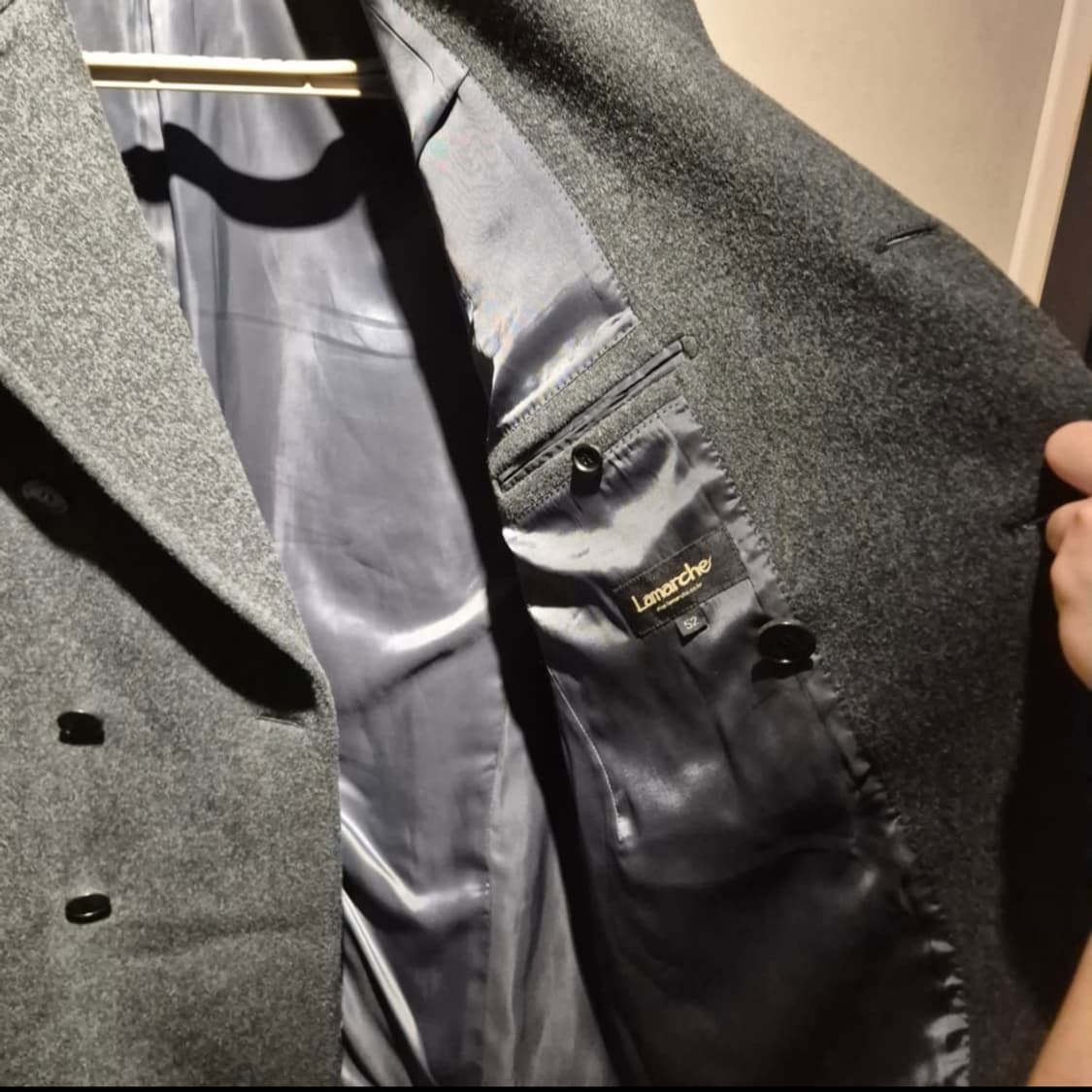 [52]라마르쉐X로베레 캐시미어울 피코트 / 링자켓 상품이미지8