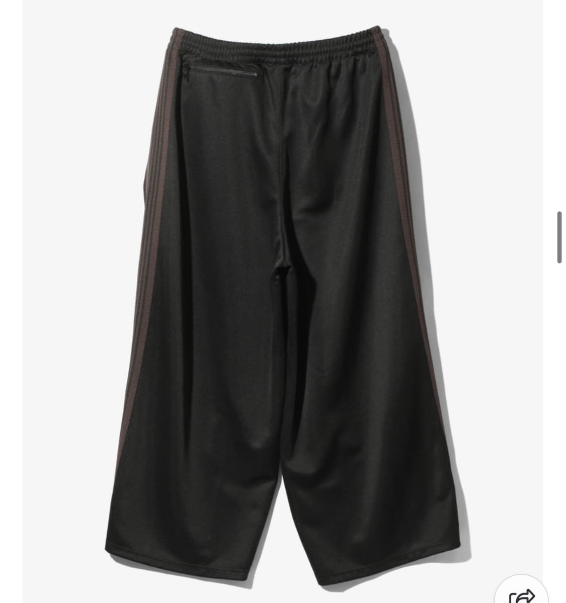 니들스 팩토리 HD 트랙 팬츠 폴리 스무스 블랙 브라운 상품이미지7