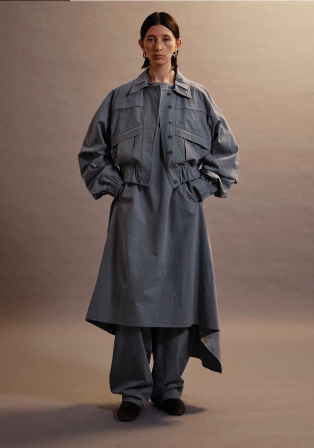 에토스 포켓스티치점퍼 페리블루 상품이미지3