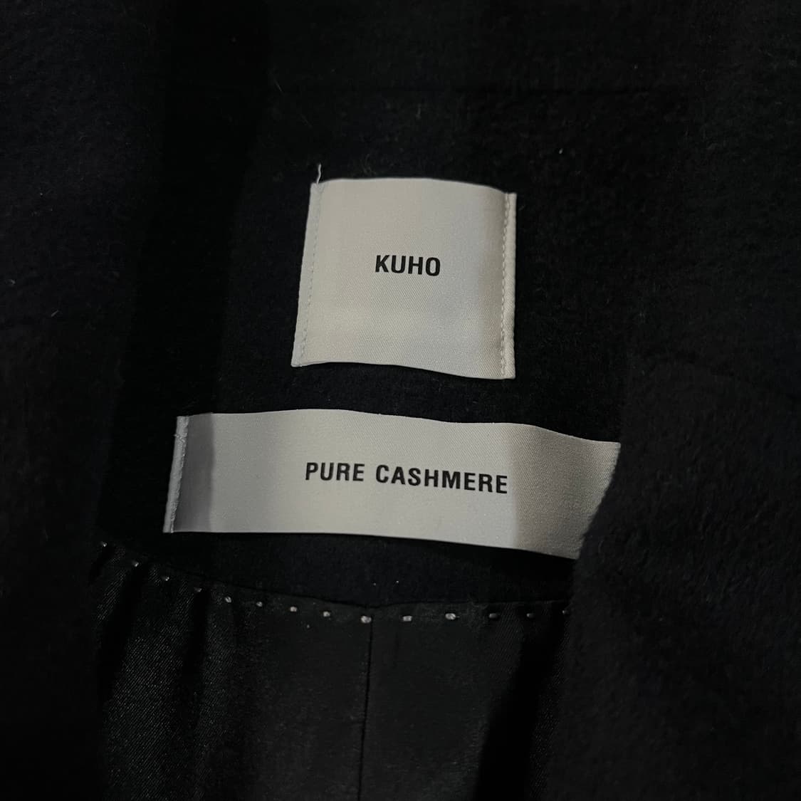 [여66-77] 구호 콜롬보 캐시미어100 코트 상품이미지4