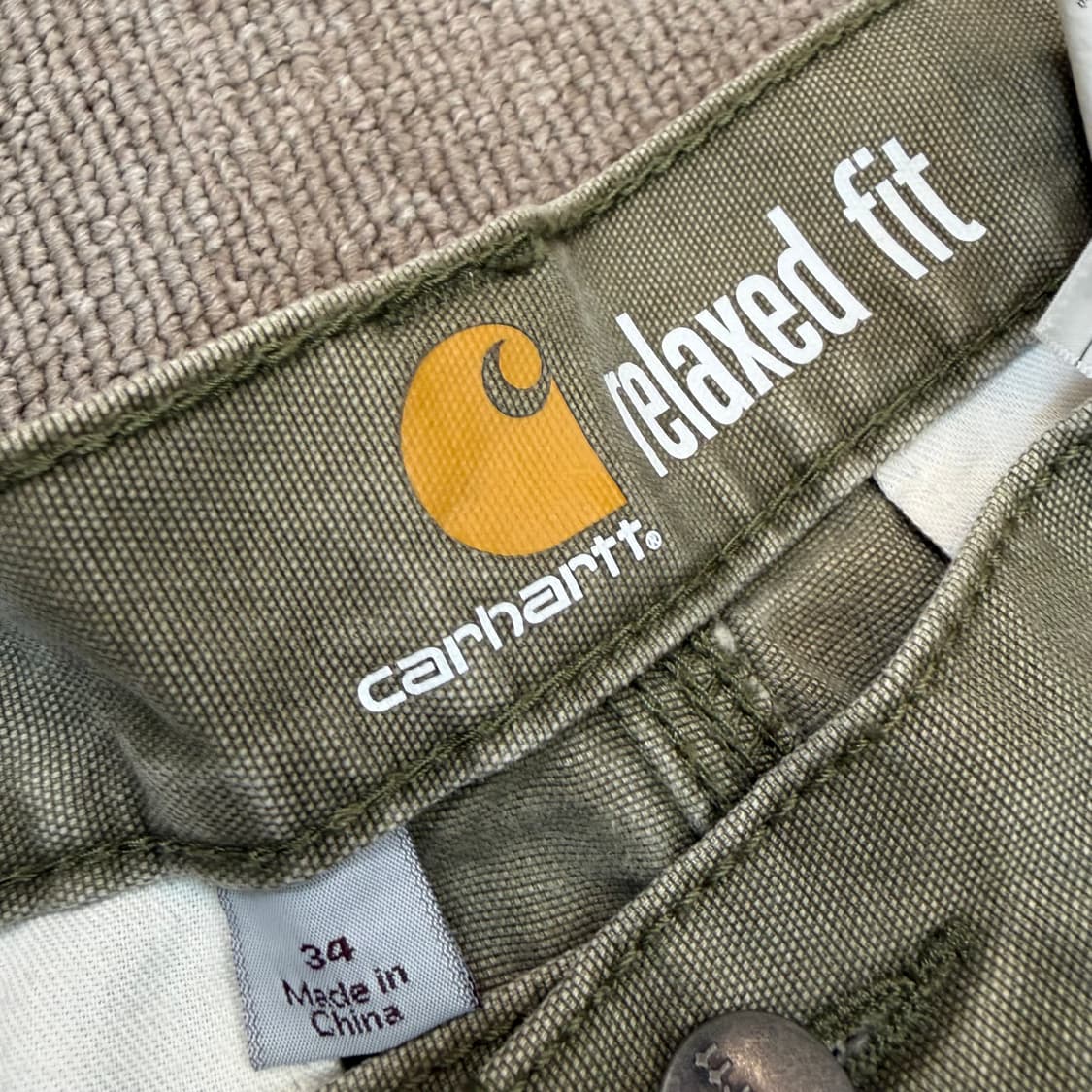carhartt 칼하트 릴렉스드핏 카고 반바지 34 상품이미지2