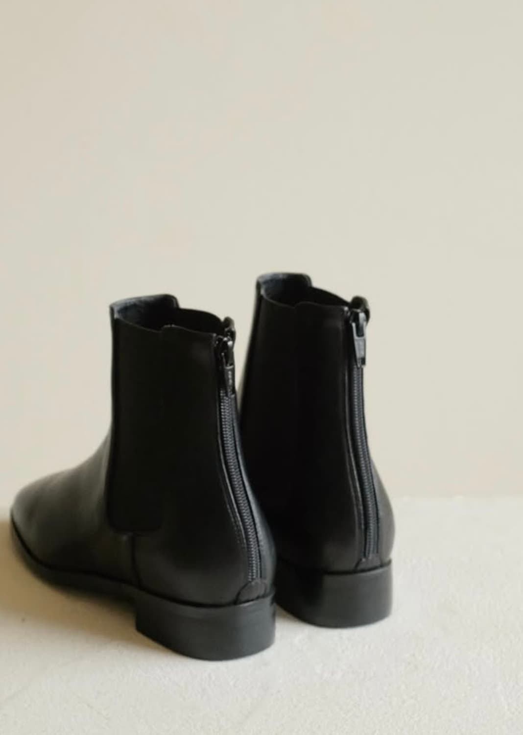 (새상품, 박풀) 98도씨 보스턴 앵클 첼시 부츠 블랙 250 상품이미지2