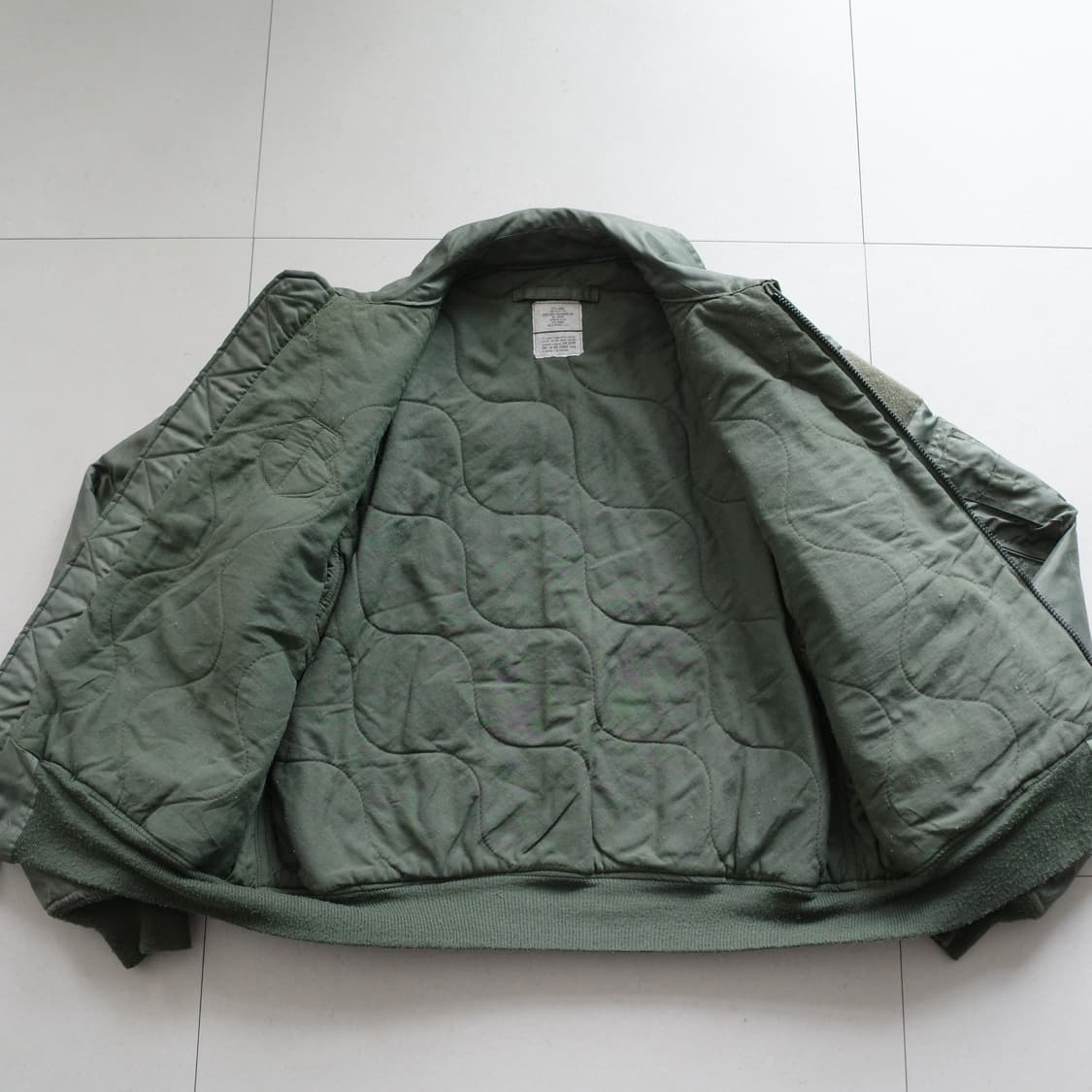 미군 USAF 오리지널 CWU-45/P 플라이트 자켓 L 상품이미지7