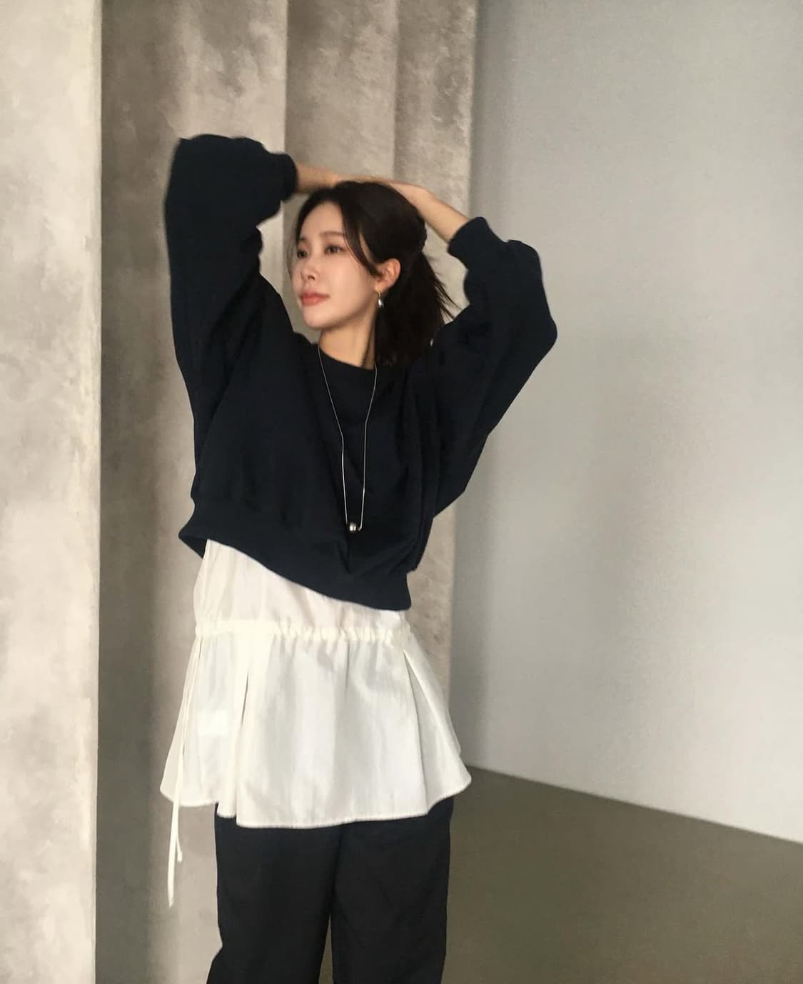 오솔 MAIL BLOUSE 상품이미지3