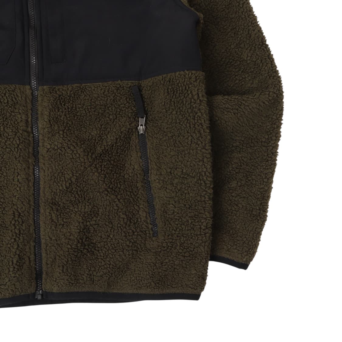 폴로 랄프로렌 QR 딥그린 하이브리드 쉐르파 플리스 자켓  상품이미지4