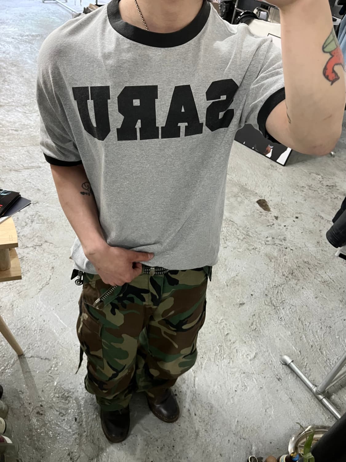 Santastic! x Champion ringer tee 🇲🇽 상품이미지3