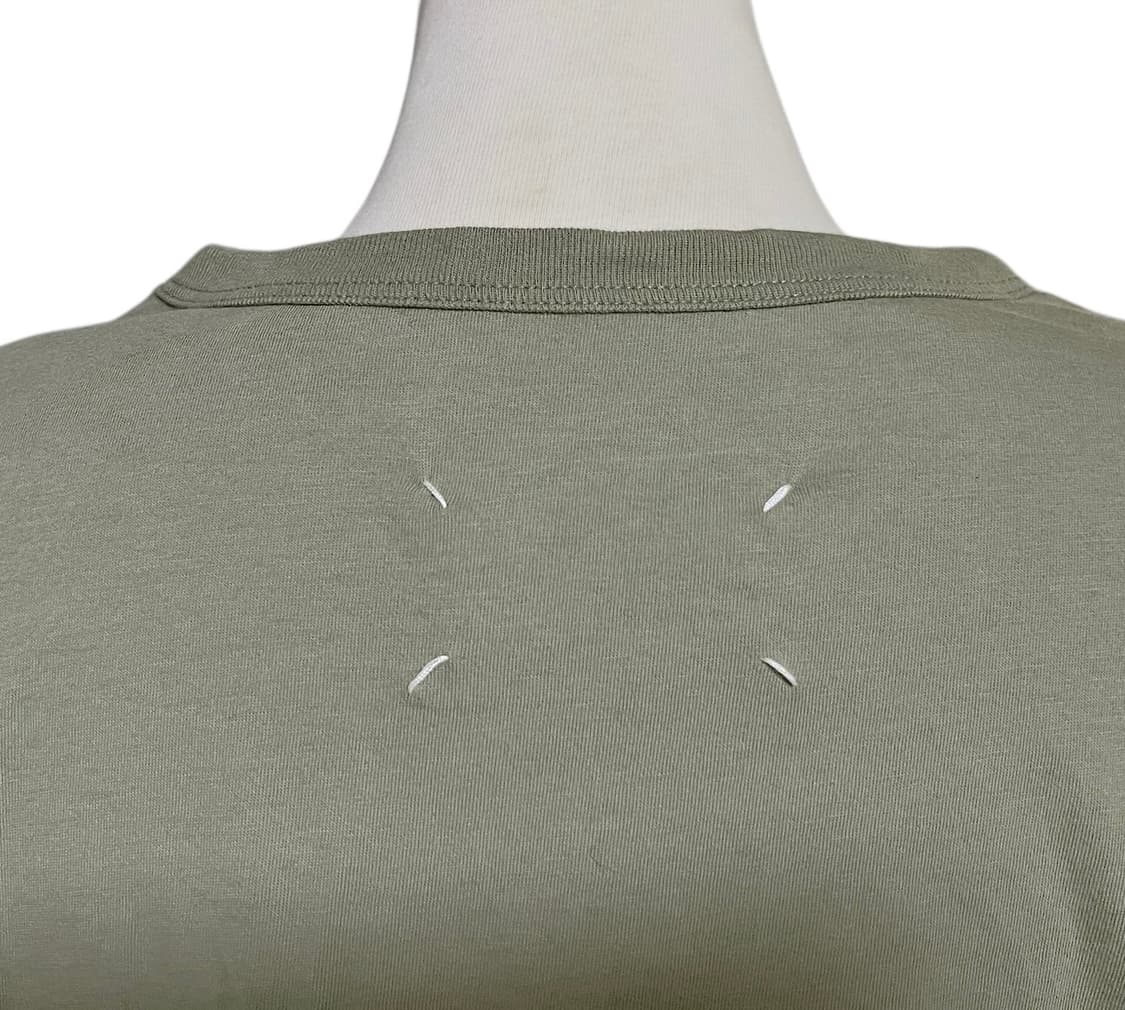 (새상품)메종 마르지엘라 올리브 티셔츠 상품이미지5