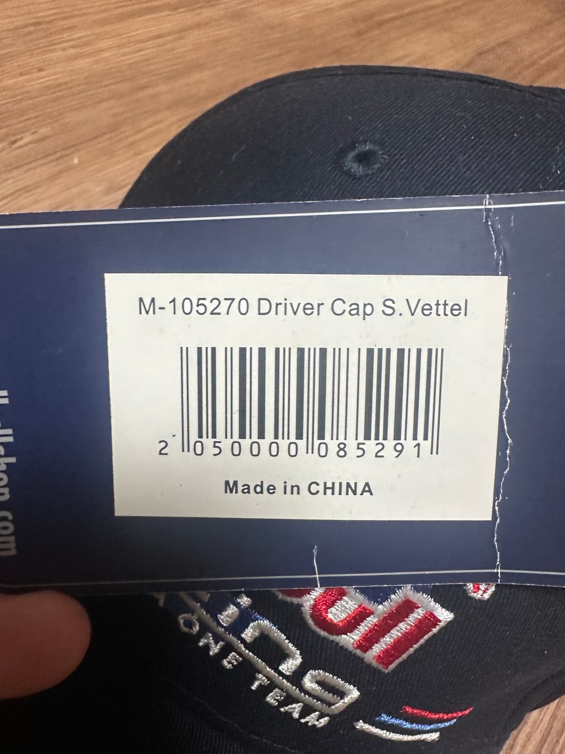 새상품 포뮬러 f1 레드불 볼캡 세바티안 베텔 각인 상품이미지4