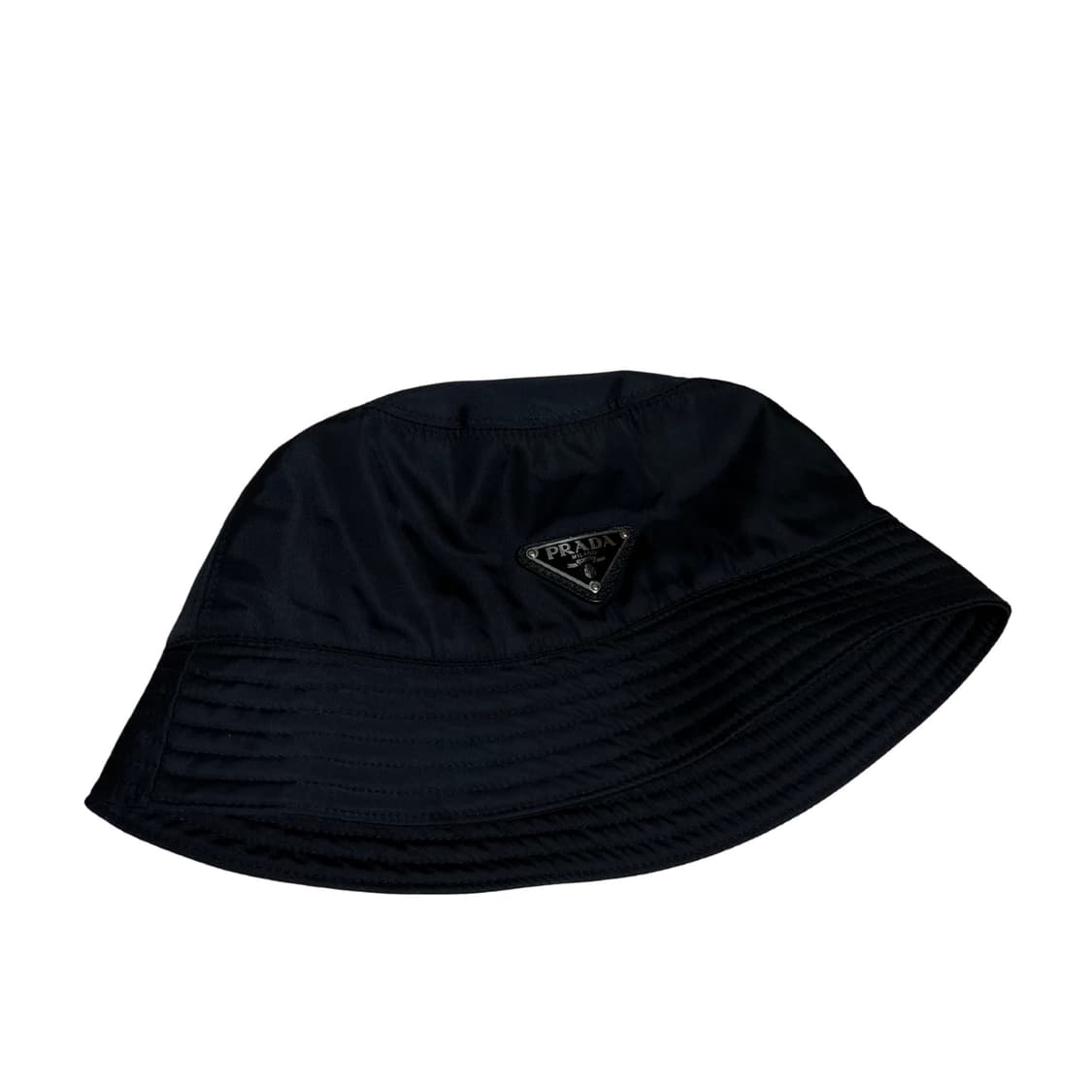[급매][최저가!!!!]프라다 리나일론 버킷햇 블랙 XL 상품이미지3