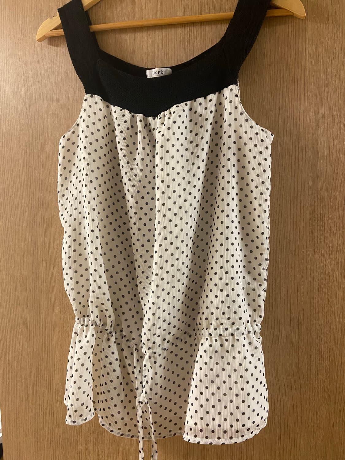 빈티지 도트(땡땡이) 나시 상품이미지1