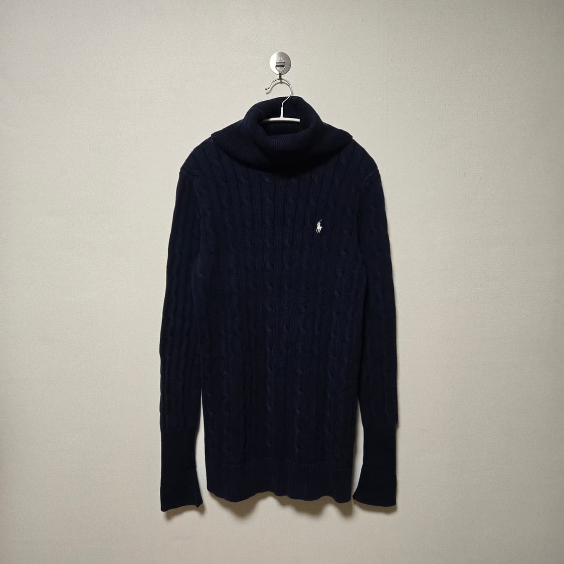 폴로랄프로렌 스포츠 코튼 폴라 롱 니트 / 여성 니트 상품이미지3