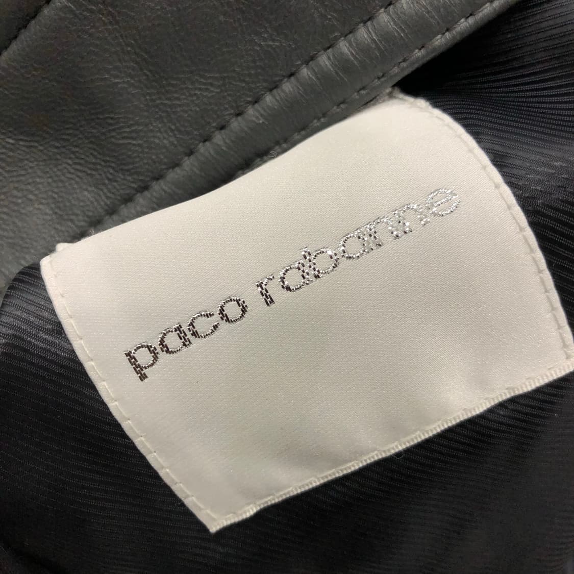 파코라반 양가죽 레더 가죽 자켓 상품이미지5