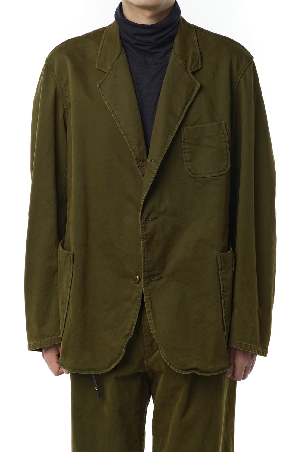 [1] 이얼즈어고 페이디드 몰스킨 스포츠 코트 더스티 카키 yearsag 상품이미지1