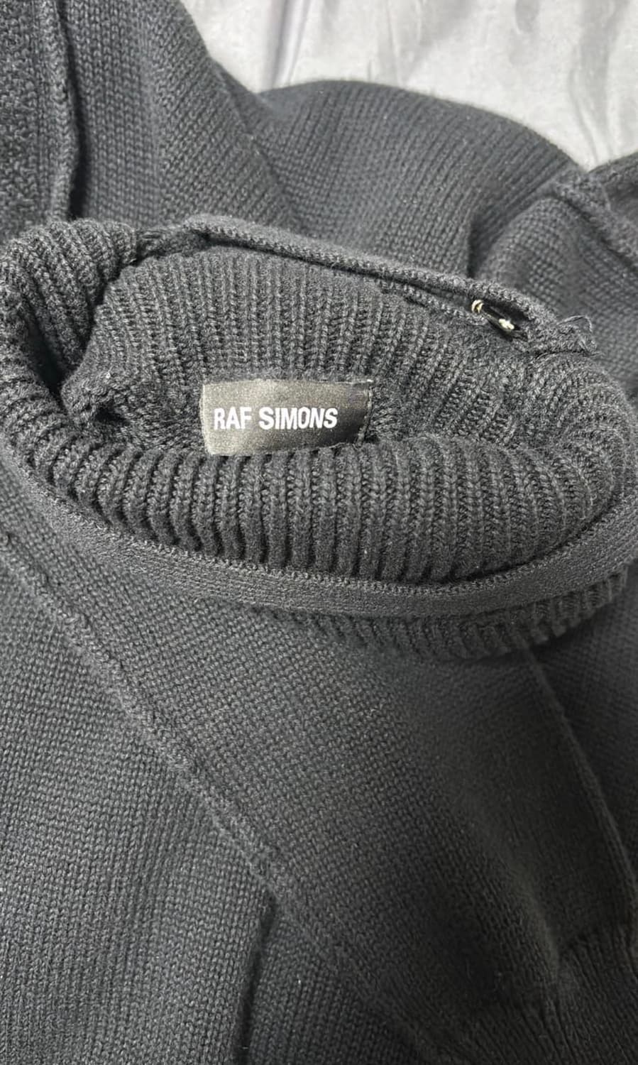 오늘까지만 23) 라프시몬스 19aw 터틀넥 니트 상품이미지4