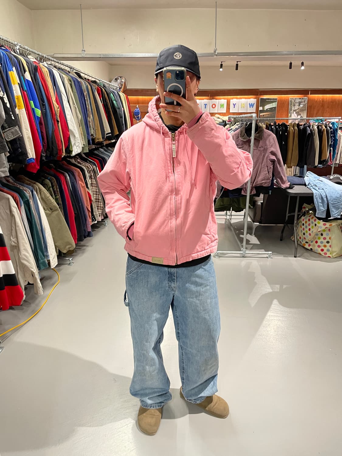 빈티지 쉐르파 엑티브 워크 자켓 상품이미지2