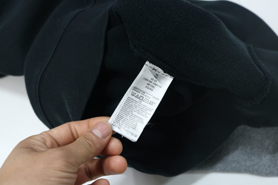 갭 빅로고 배색 빈티지 후드티셔츠 상품이미지8