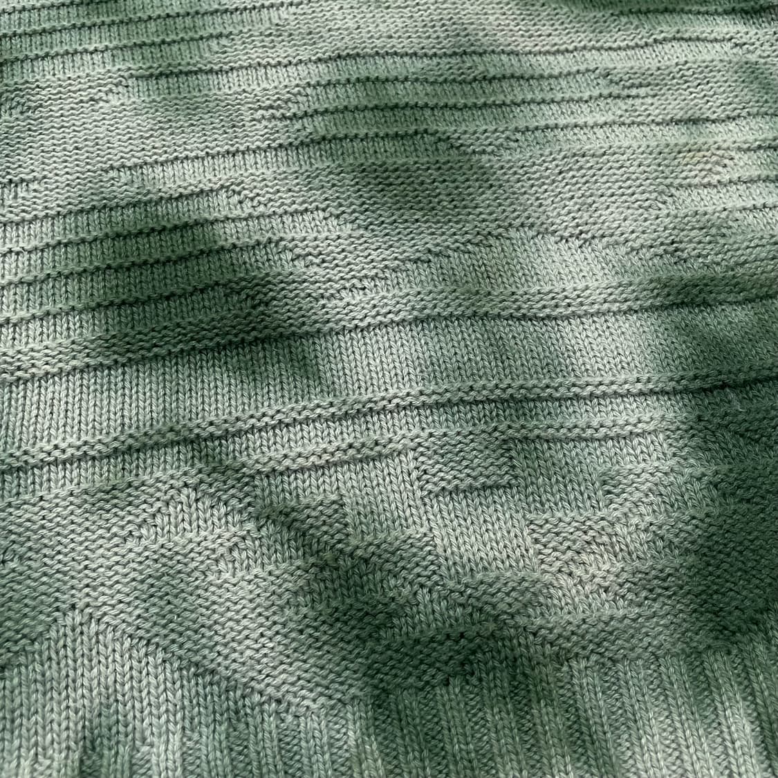 PLUS ONE japan 타이다이 패턴 니트 m  상품이미지3