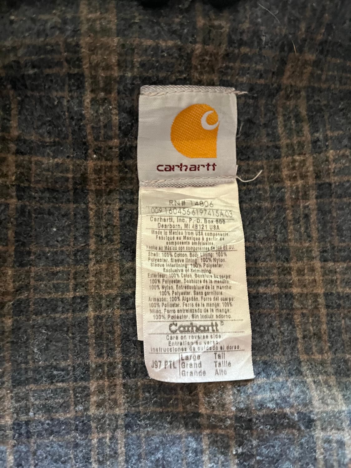 [L] 칼하트 디트로이트 자켓 J97 ptl 상품이미지4