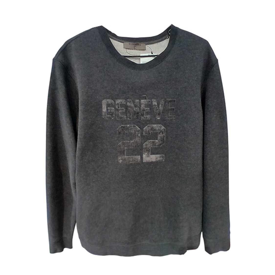 지오다노 차콜그레이 기모 맨투맨 상의 77 상품이미지1