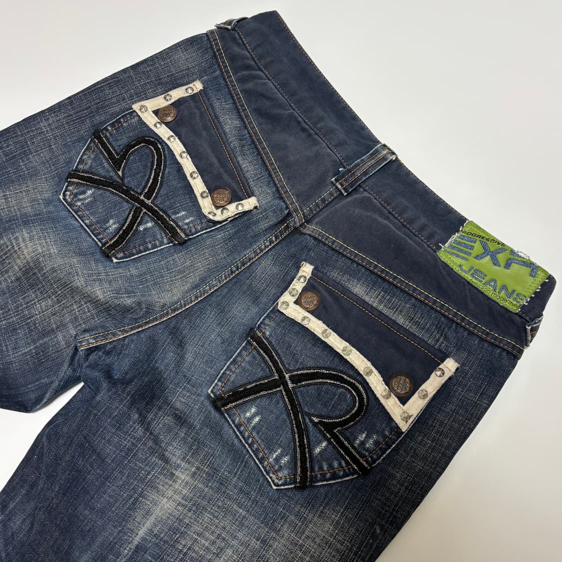 EXR 프로그레시브 아카이브 스터드 데님 팬츠 상품이미지2