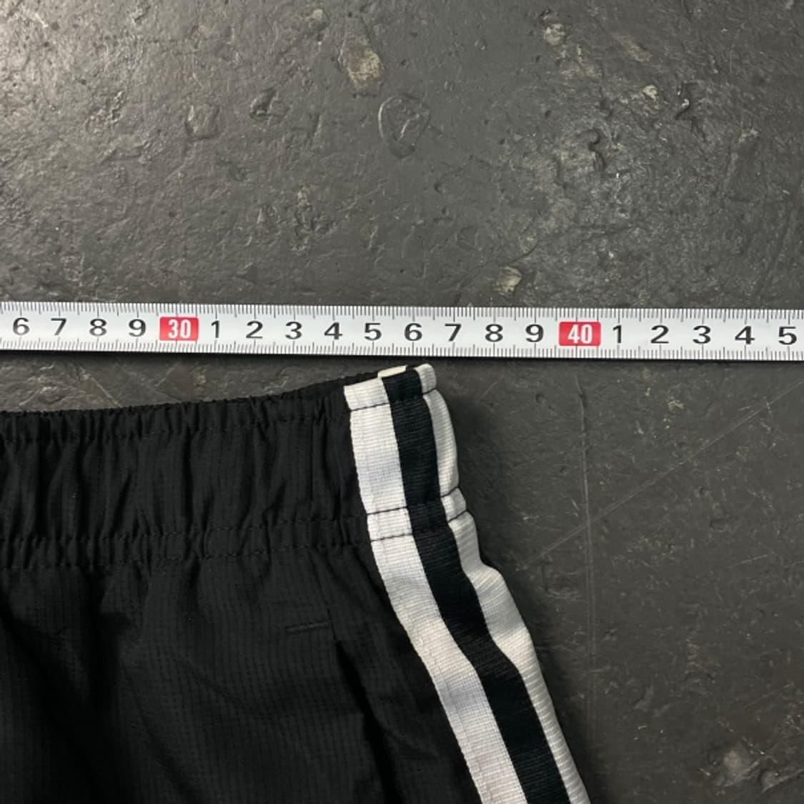 100 아디다스 블랙 삼선 트레이닝 팬츠 상품이미지7