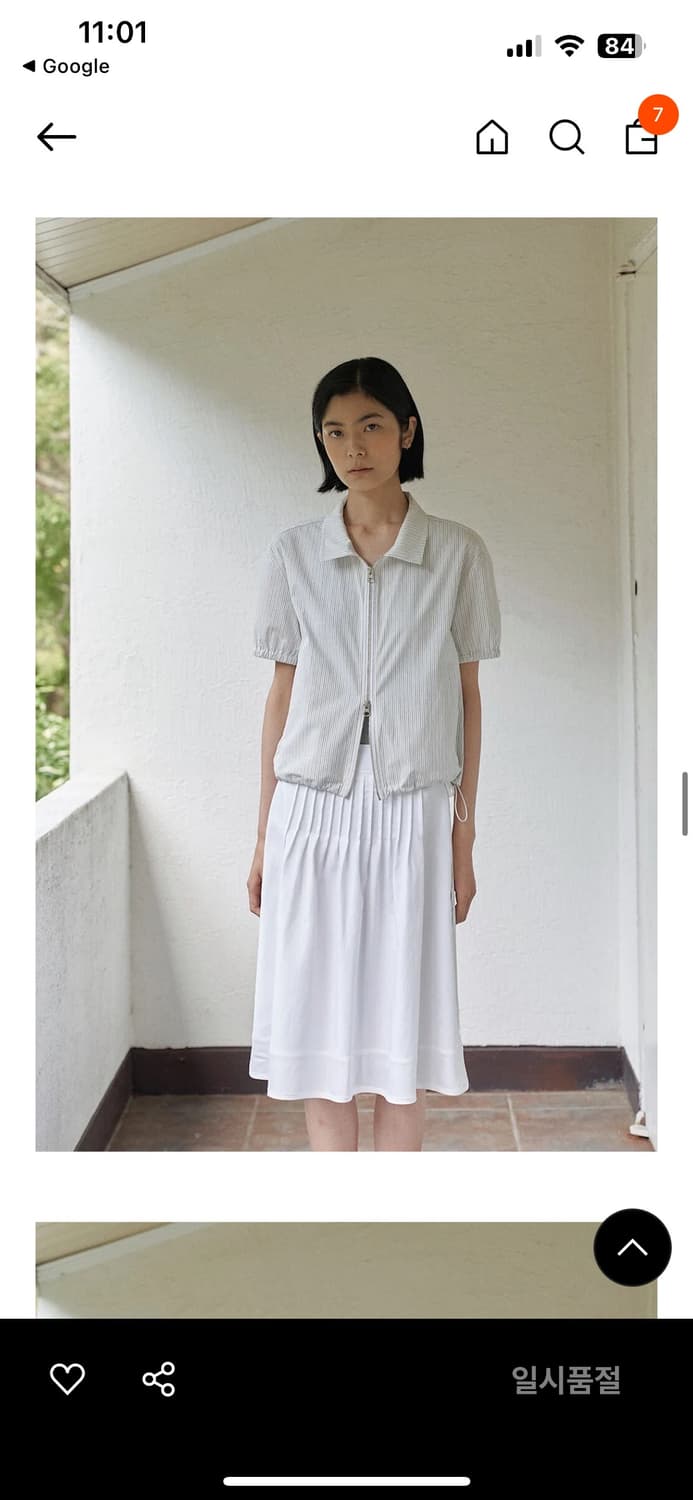 Lo61 villa stripe blouson 상품이미지5
