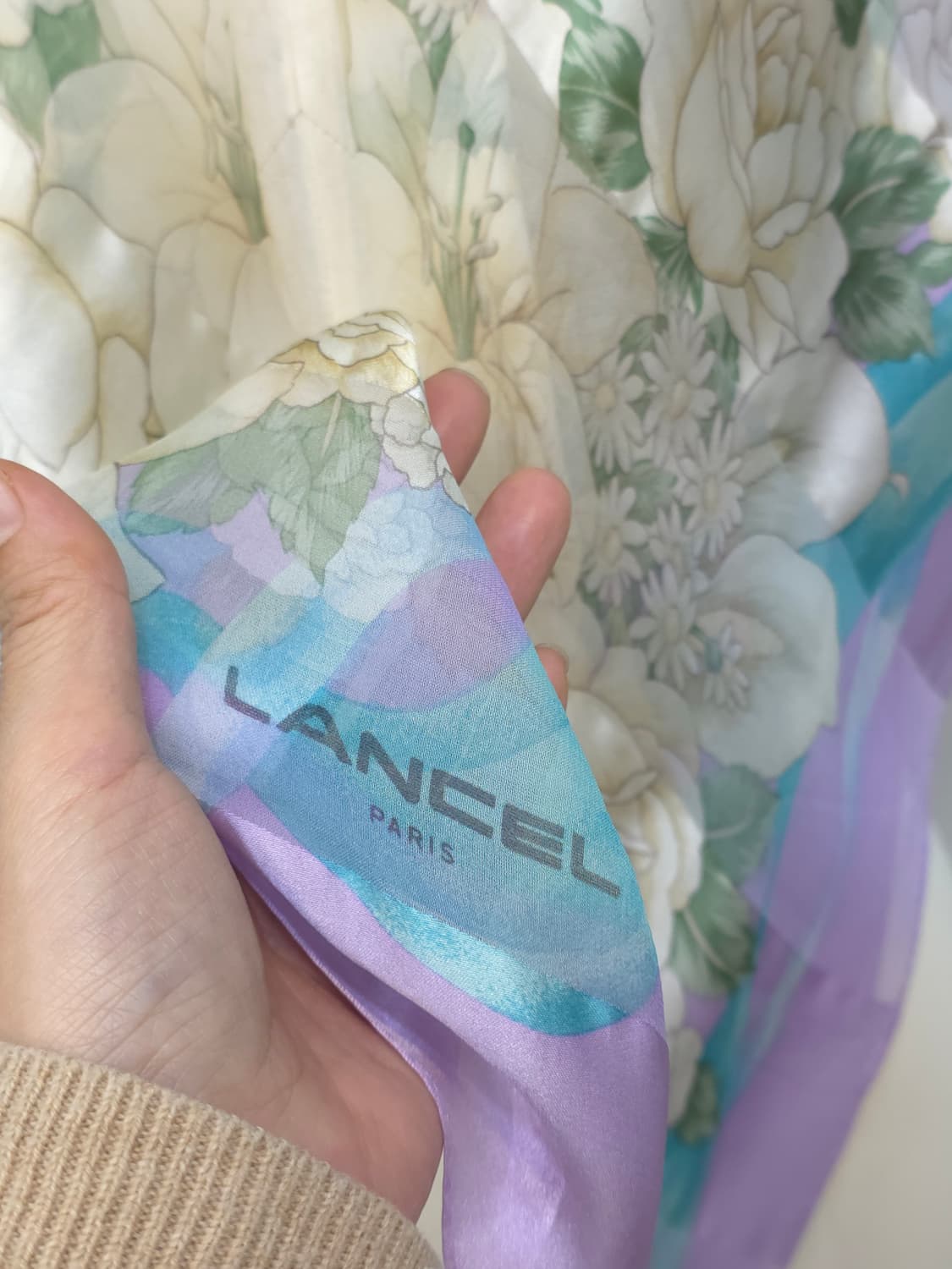 란셀 실크스카프 상품이미지9