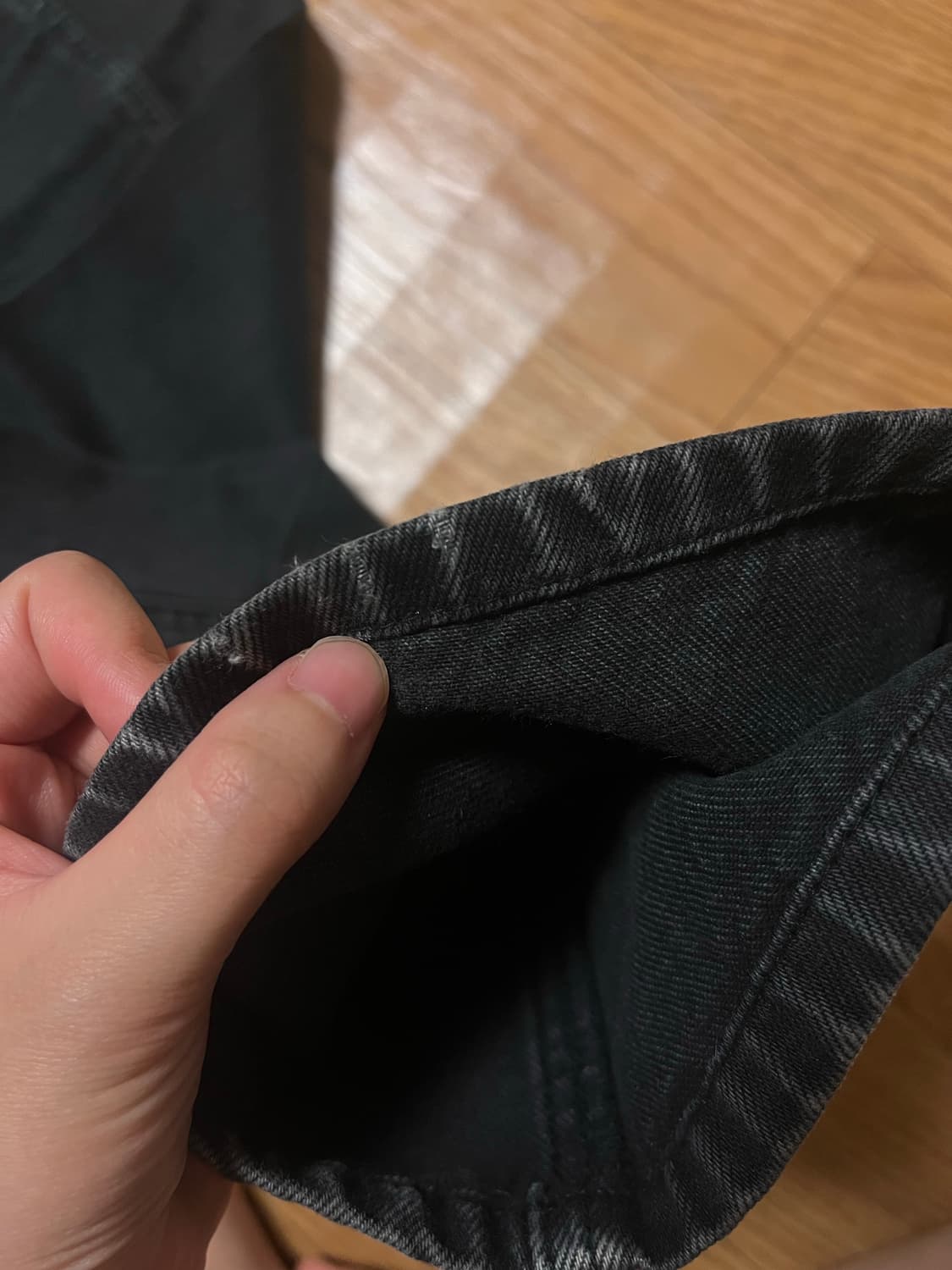 파사드패턴 클래식 데님 빈티지블랙 상품이미지6