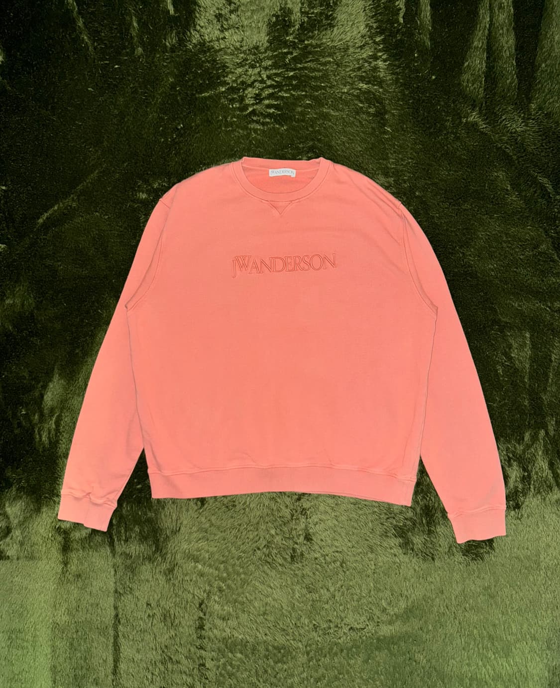 [XL] JW앤더슨 엠브로이더리 로고 루즈 핏 스웻셔츠 상품이미지1