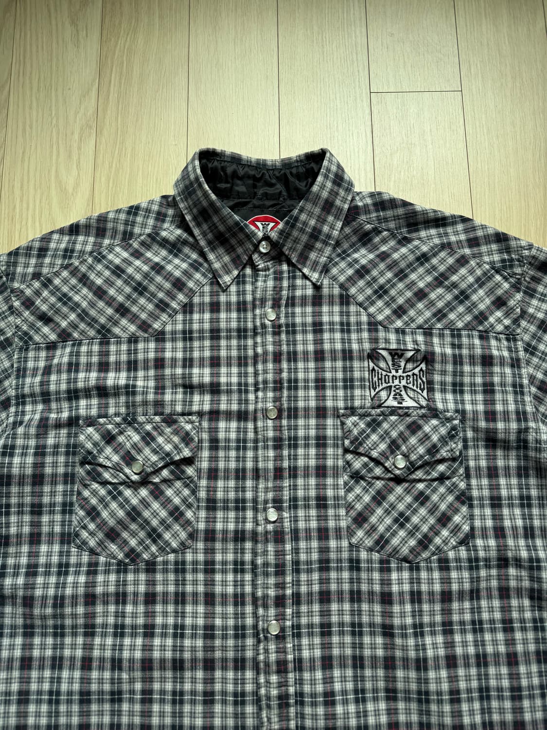 웨스트코스트차퍼 2000s 아이언크로스 셔츠 상품이미지2
