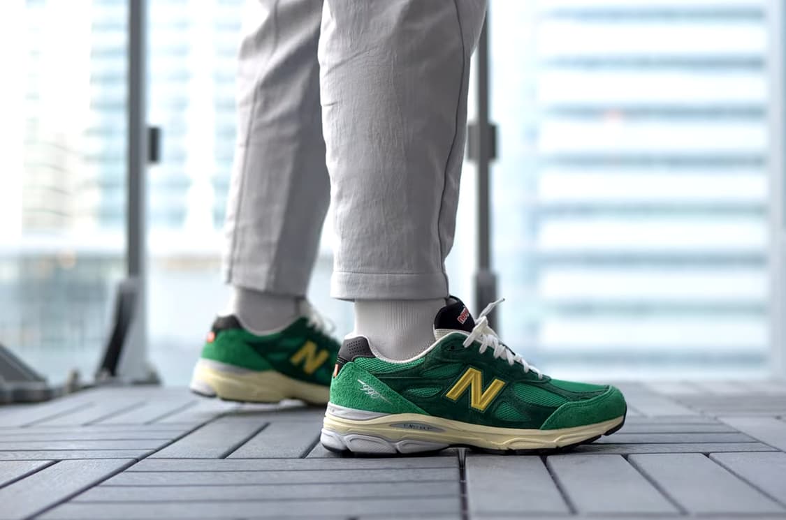 265 뉴발 990v3 켈리 그린 바시티 골드 상품이미지2