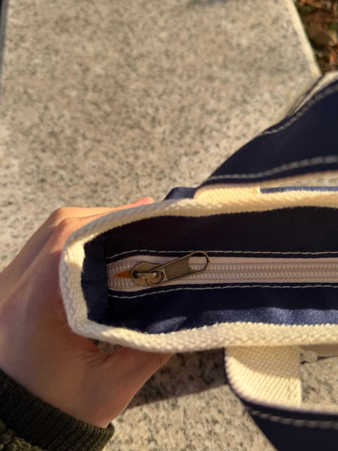 (deadstock) L.L.Bean 엘엘빈 캔버스 미니 토트백 파우치백 상품이미지4