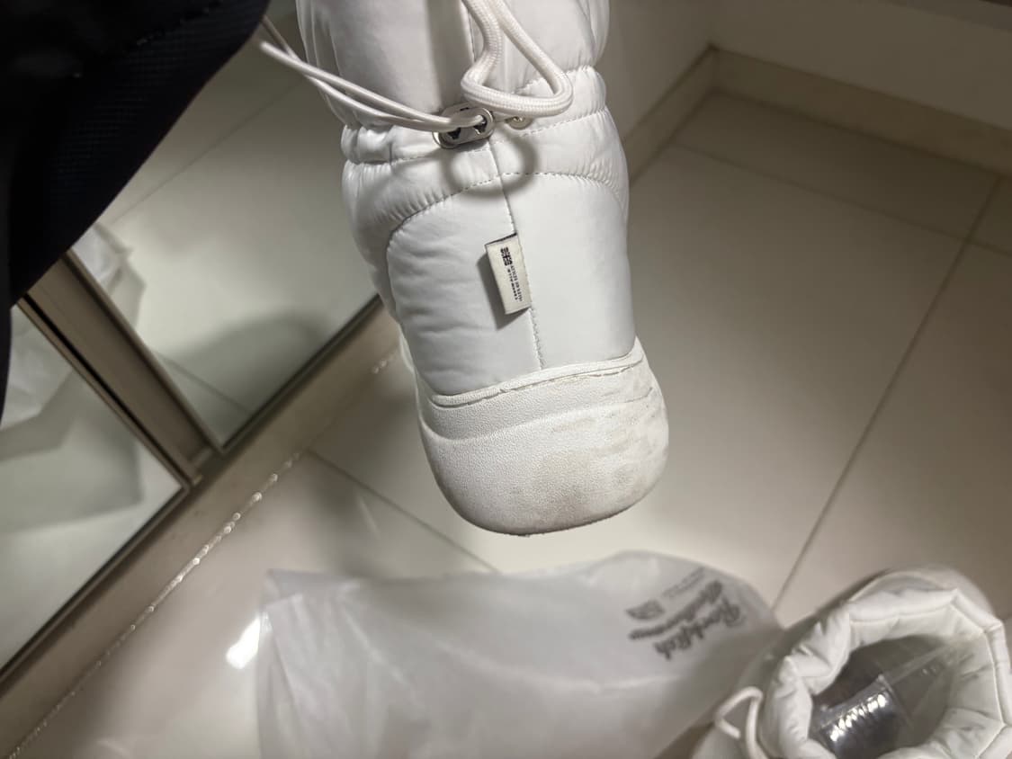 (W) 락피쉬웨더웨어 헤이든 미들 퍼프 패딩 부츠 화이트 (250) 상품이미지10