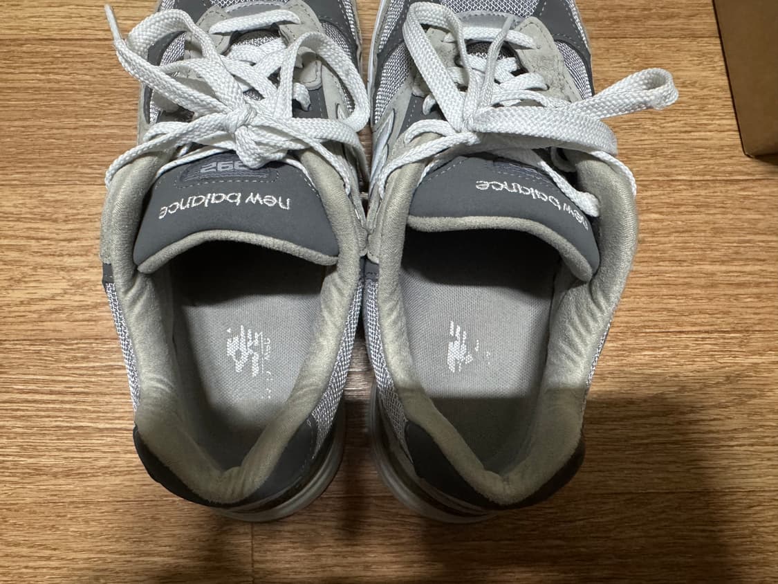 [290]뉴발란스992구형 그레이 D스탠다드 상품이미지5