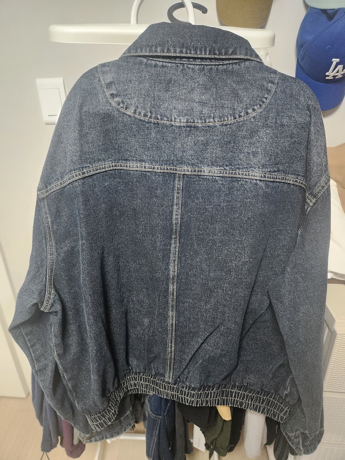 무드인사이드 빈티지블루 청자켓 팝니다 상품이미지2