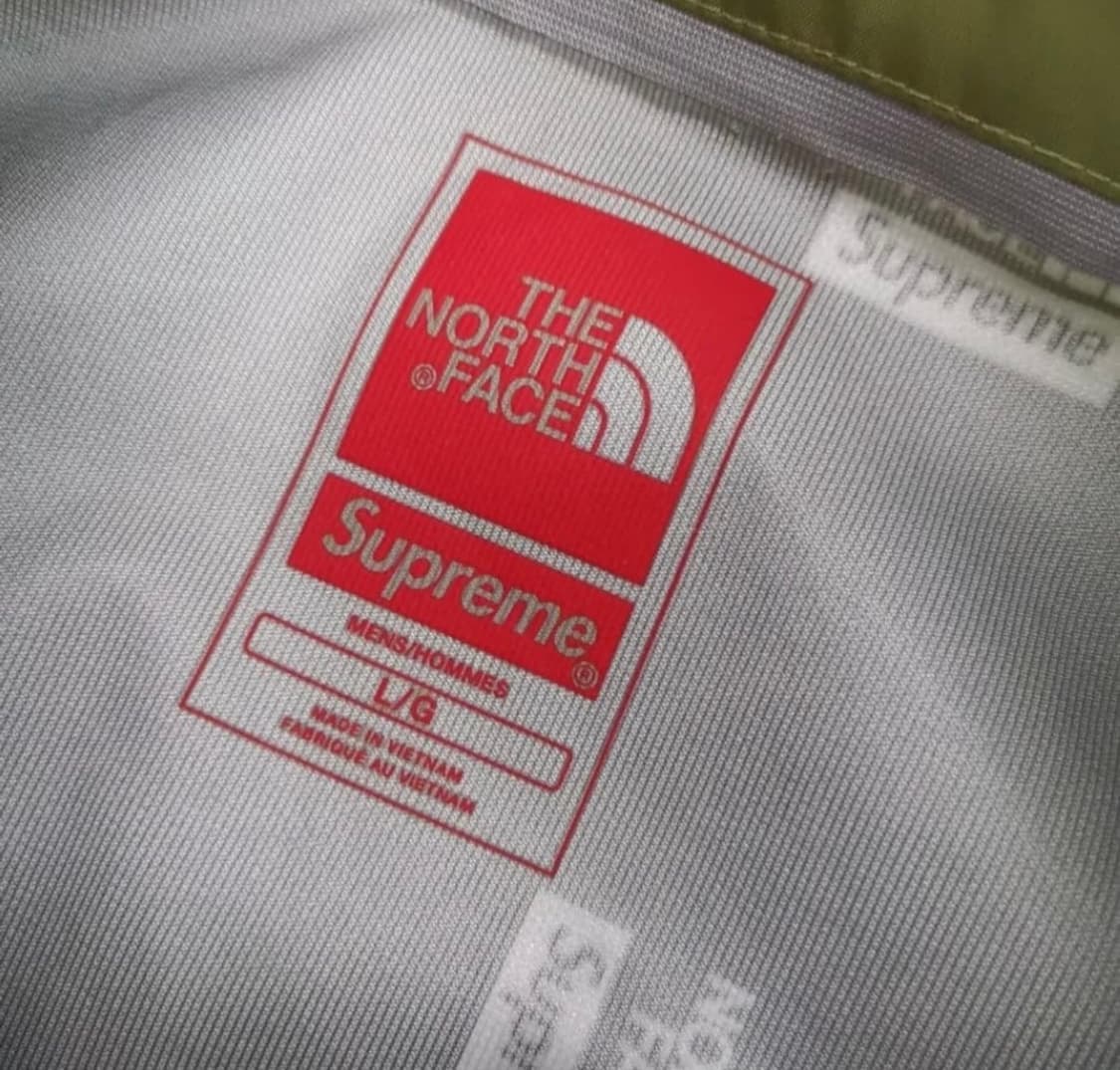 21SS 슈프림 노스페이스 테이프심 코치 자켓 올리브 상품이미지3